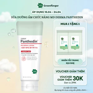 Lotion Derma GreenFinger Panthedin 150ml Dịu Nhẹ, Bảo Vệ Làn Da Bé Yêu