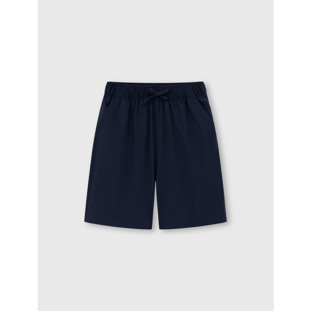 Quần short unisex trẻ em CANIFA chạp chun co giãn form suông 3BS26S001