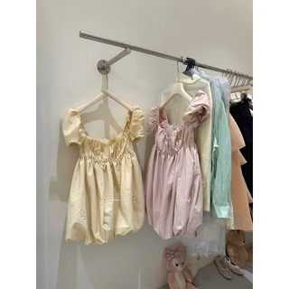 •𝙆𝙞𝙣𝙜𝙨𝙝𝙤𝙥𝙗𝙚𝙖𝙪𝙩𝙮•Váy Thô Babydoll Tay Bồng Xinh [T16]