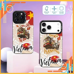Ốp Lưng iPhone IMD VN ĐỘC LẬP , Chống Sốc, Bảo Vệ Camera dành cho iP 7/8/X/XSMAX/11/12/13/14/15/16/17/Pro/Max