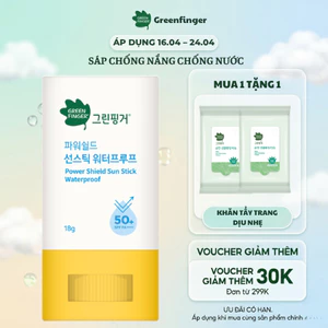 Sáp chống nắng cho bé Greenfinger ChokChok dạng lăn SPF50+ PA++++ (18g) – Chống thấm nước, dịu nhẹ