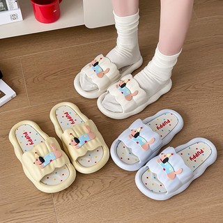Dép Đi Trong Nhà Hình Cún Puppy Dễ Thương Chất Liệu EVA Cao Cấp Đế Mềm Êm Chân, Chống Trượt An Toàn