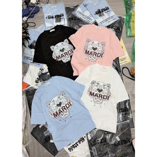 Áo Thun Mardi Tiger Form Rộng Unisex-Áo Phông Tay Lỡ Cotton Co Giãn 4 Chiều Streetwear Cực Chất AP06