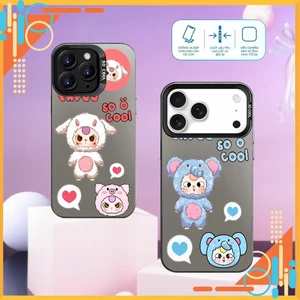 Ốp Lưng iPhone IMD baby three xinh, Chống Sốc, Bảo Vệ Camera dành cho iP 7/8/X/XSMAX/11/12/13/14/15/16/17/Pro/Max
