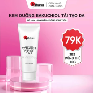 Tuýp Kem Dưỡng Collagen Kihasu 6in1 10g Phục Hồi Da Ngày Và Đêm, Dưỡng Ẩm Da Căng Mướt Sáng Khỏe, Giảm Lão Hóa Da