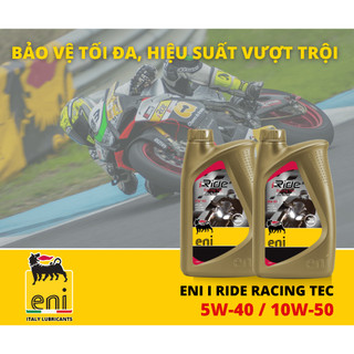 (Nhập khẩu) NHỚT ENI I-RIDE RACING TEC 10W50 CHO XE MOTO PKL