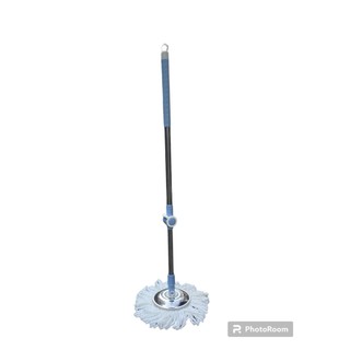AMZO_CÂY LAU NHÀ 360 ĐỘ INOX LỚN - MÂM INOX NHẬP KHẨU 100% (KHÓA LẬT - ĐÃ KÈM BÔNG LAU)
