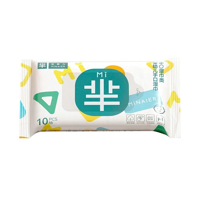 KHĂN ƯỚT TRẺ EM MI NAI’ER – MỀM MỊN, AN TOÀN CHO BÉ 0004