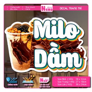 Decal Nước Sâm, Cam Ép, Rau Má, Tranh Dán Quán Nước, Cà Phê, Dán Tường, Tủ, Kính, Xe Đẩy - Sticker Chịu Được Mưa Nắng.