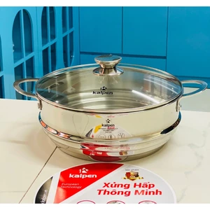 Xửng hấp đa tầng Kalpen 20-22-24-26-28cm hàng chính hãng
