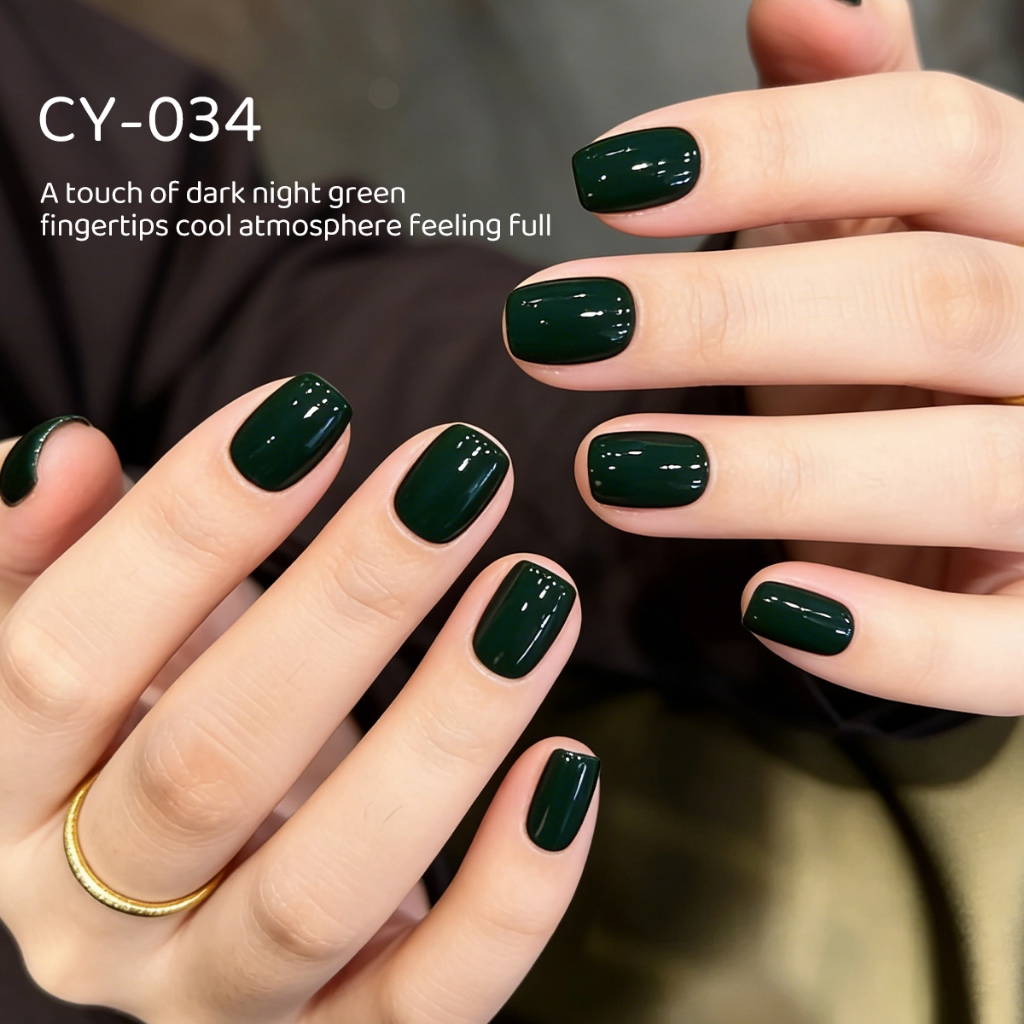 XEIJAYI 40ml - Sơn móng tay dạng gel màu xanh bơ, tông màu xanh tươi mát, thích hợp cho các tiệm làm móng.