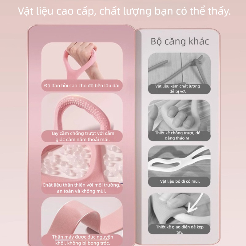 Dây Kháng Lực Số 8, Tập Vai Lưng Tay Dây Tập, Yoga Tại Nhà,  Đàn Hồi Bền Bỉ, Dụng Cụ Tập Gym, Yoga Dành Cho Nam Nữ