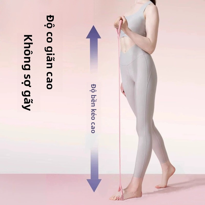 Dây Kháng Lực Số 8, Tập Vai Lưng Tay Dây Tập, Yoga Tại Nhà,  Đàn Hồi Bền Bỉ, Dụng Cụ Tập Gym, Yoga Dành Cho Nam Nữ