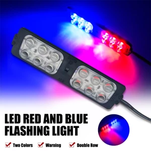 Utuony Đèn cảnh báo xe hơi LED nhấp nháy cỡ lớn 12V/24V, màu sắc tươi sáng，Đèn cảnh báo 12V/24V