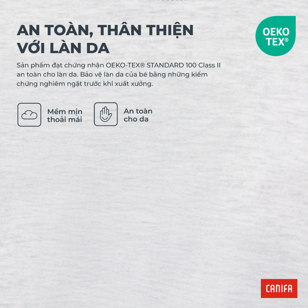 Áo phông bé trai CANIFA áo thun cotton USA cộc tay có hình in đạt tiêu chuẩn OEKO-TEX 2TS26S011