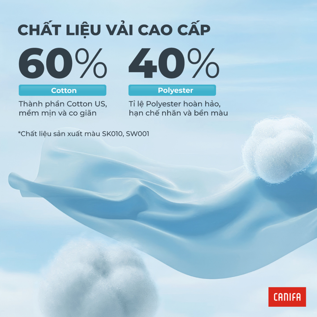 Áo phông unisex trẻ em CANIFA cổ tròn ngắn tay 3TS26S005