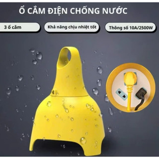 SUBOGDG Ổ cắm điện ngoài trời kèm 5/10/20/30m dây chịu tải 4000W chống nước