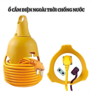 SUBOGDG Ổ cắm điện ngoài trời kèm 5/10/20/30m dây chịu tải 4000W chống nước