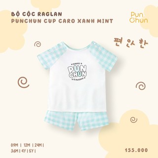 Punchun SS26.T4 BST Bộ cộc, bộ 2 dây, bộ ba lỗ cho bé