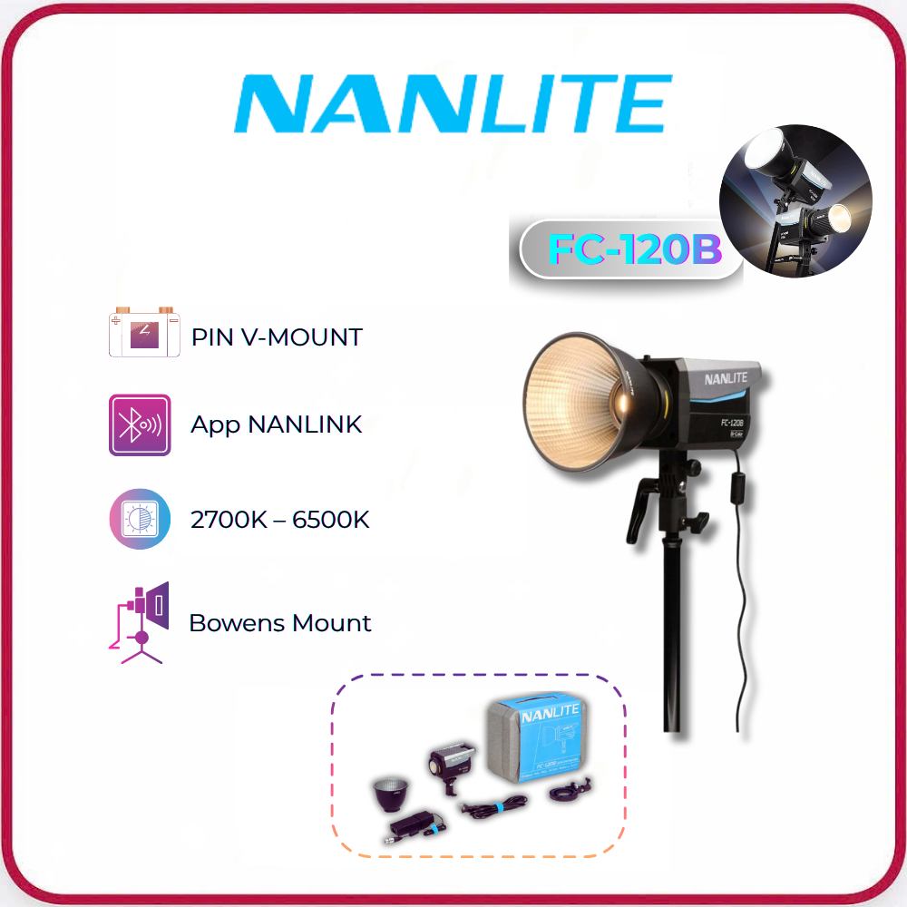 Đèn LED Nanlite FC-120B