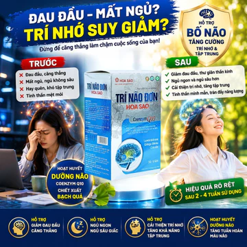 Bổ Não Ginkgo Biloba Viên Uống Bổ Não Cải Thiện Trí Nhớ Trí Não Đơn Hoa Sao Chính Hãng