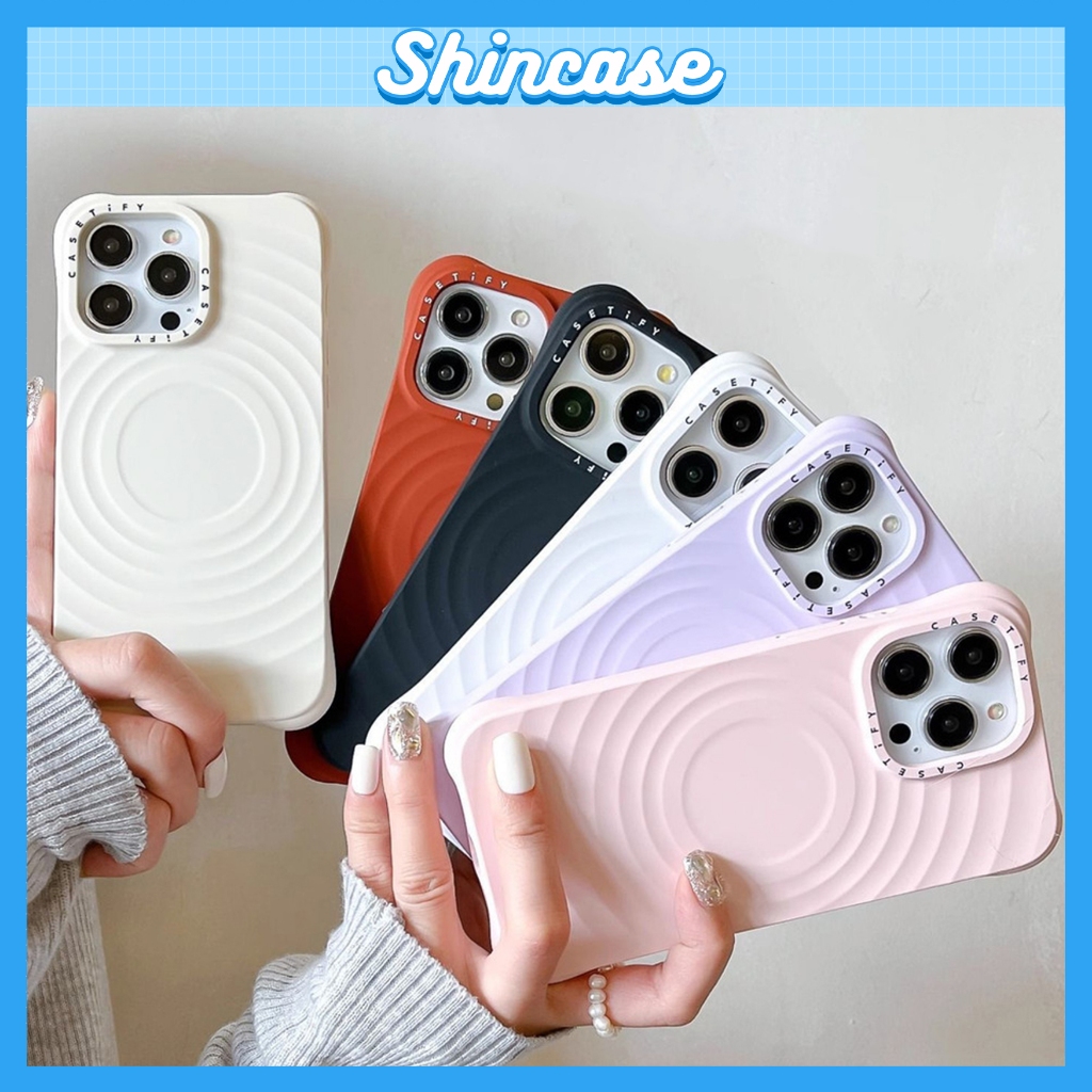 Ốp Lưng iPhone Từ Tính Tify Hỗ Trợ Sạc Không Dây Chống Sốc Cao Cấp Bảo Vệ Camera - iP 11/12/13/14/15/16/17/Pro/Max