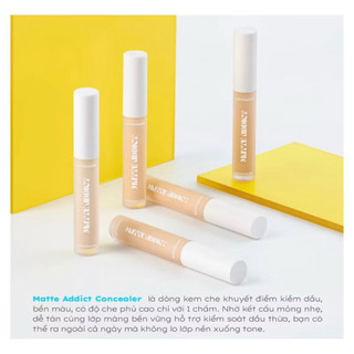 [Lemonade] Kem che khuyết điểm kiềm dầu bền màu Lemonade Matte Addict Concealer 3g