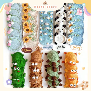 Lót Ly Len Thú Animal Động Vật Tổng Hợp Dễ Thương Handmade Quà Tặng Dễ Thương Độc Đáo
