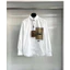 ⚡️[Hight Quality] Áo Sơ Mi Nam Nữ Bu1 Vintage Shirts - Điểm Nhất Thêu Patch Màu Nâu Đơn Giản Thanh Lịch
