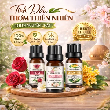 Tinh Dầu Mẫu Gốc Dầu Từ Thiên Nhiên Tinh Khiết 10ml NewHome Với 28 Mùi Hương Tinh Dầu Xông Phòng,Tinh Dầu Khử Mùi,