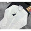 ⚡️[Hight Quality] Áo Sơ Mi Nam Nữ \/ White Shirts - Điểm Nhấn Thêu Phối Cổ Mono Cao Cấp Đơn Giản
