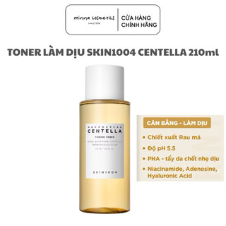 [Skin1004] Nước hoa hồng dịu da SKIN1004 Madagascar Centella Toning Toner 210ml