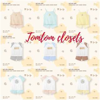 Punchun SS26.T4 BST Bộ cộc, bộ 2 dây, bộ ba lỗ cho bé