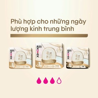 [COMBO 8 GÓI] Băng Vệ Sinh Kotex Nhập Khẩu Cicada 24cm 7 Miếng Vitamin B5 Làm Dịu Da - Lucie's Mom