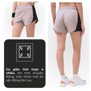 Quần Shorts Thể Thao Nữ 01 lớp VELOSAR RSP-20060 – Nhẹ, Nhanh Khô, Co Giãn, Thoáng Mát