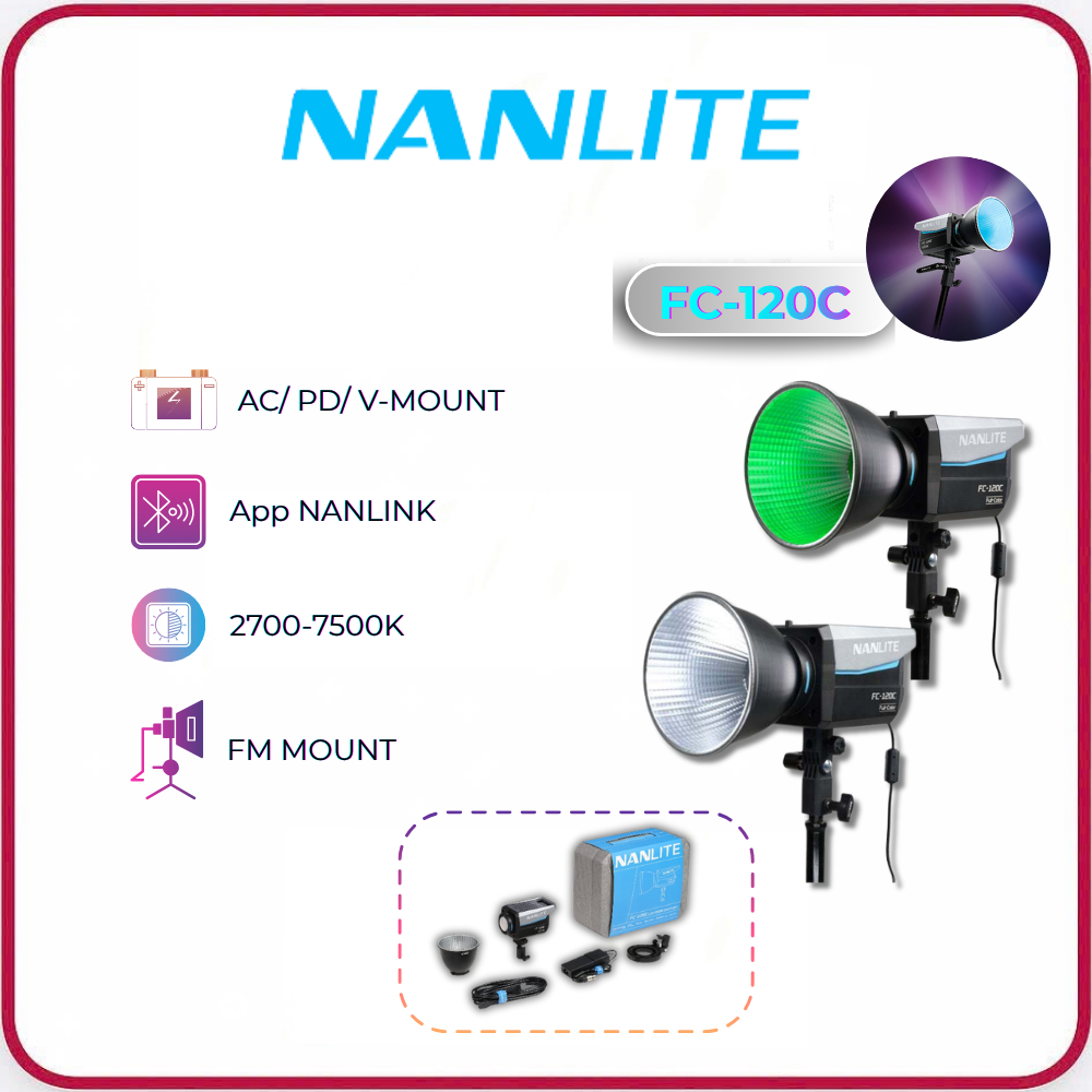 Đèn LED RGB NANLITE FC-120C