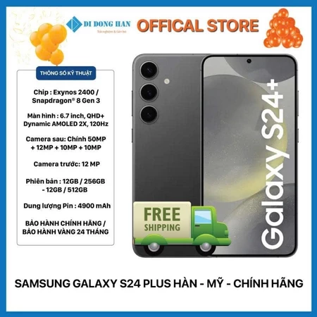 Điện thoại S24 Plus 256GB Mỹ VN Hàn Like New Zin Nguyên Bản Bảo Hành 24 tháng