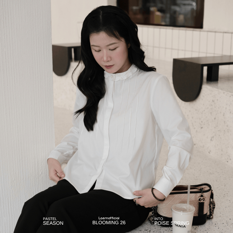 LÀ EM | Áo Cupid - Áo sơ mi bốn mùa chất liệu cotton bamboo sợi tre mềm mịn mát ít nhăn