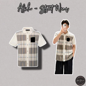 ⚡️[Hight Quality] Áo Polo Len \/ Nam Nữ Damier Ready To - Điểm Nhấn Dệt Kim Màu Cao Cấp Loại 1