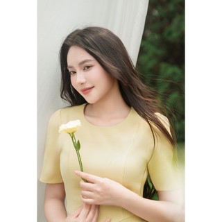 Áo Kiểu Nữ LAMER FASHION Dáng Peplum Công Sở Đai Eo Áo Chiết Eo Xoè Dưới Tôn Dáng Thanh Lịch GMMH L61B26H007