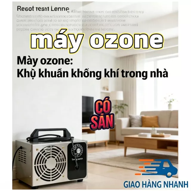 Máy phát ozone 60g/H Máy ozone O3 Máy tạo ozone Khử trùng Loại bỏ mùi Máy lọc không khí cho gia đình Máy khử trùng bề mặ