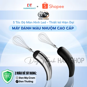 Máy Đánh Màu Nhuộm Cao Cấp 5 Tốc Độ Màn Hình Led - Thiết kế Hiện Đại, Dễ Thao Tác, Trộn Thuốc Nhanh