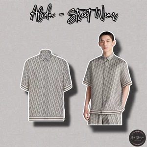 ⚡️[Hight Quality] Áo Sơ Mi Nam Nữ D100 Silk Shirts - Điểm Nhấn Mono Màu Cao Cấp Loại 1