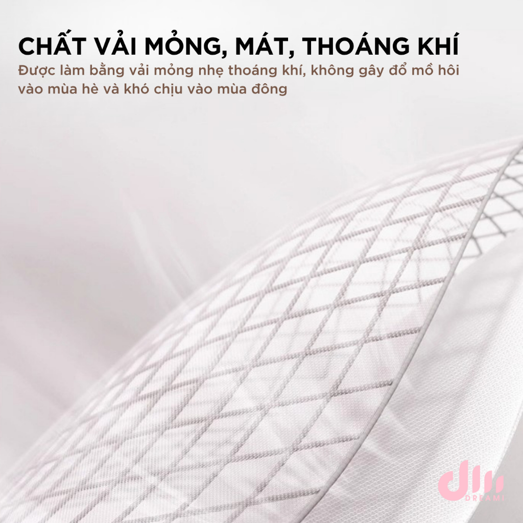 GỐI CÔNG THÁI HỌC DREAMI CHO BÉ - CHỐNG GÙ, BẢO VỆ MẮT, GIỮ KHOẢNG CÁCH AN TOÀN CHO MẮT.