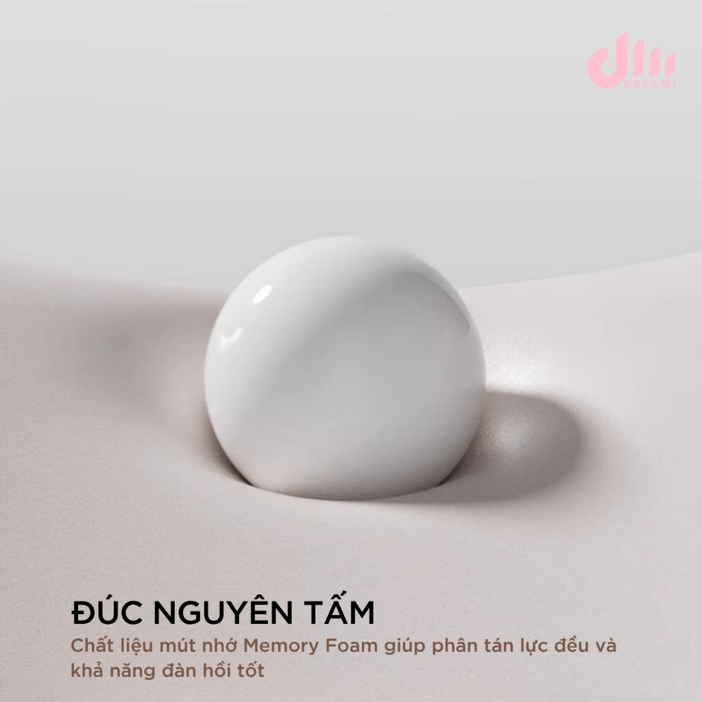GỐI CÔNG THÁI HỌC DREAMI CHO BÉ - CHỐNG GÙ, BẢO VỆ MẮT, GIỮ KHOẢNG CÁCH AN TOÀN CHO MẮT.