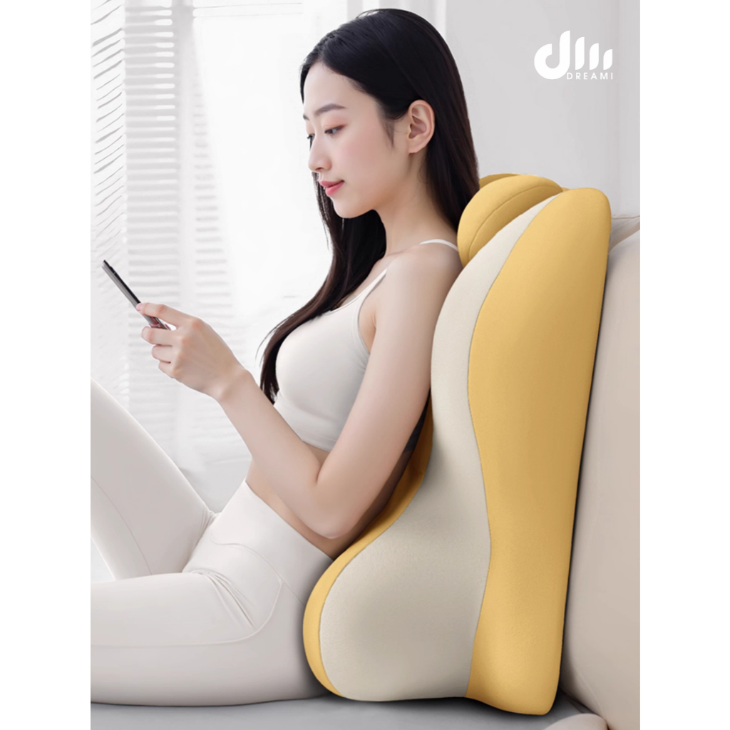 GỐI CÔNG THÁI HỌC  DREAMI - GỐI TY ÊM MỀM THƯ GIÃN BẢO VỆ CỘT SỐNG CHỐNG MỎI VAI GÁY, ĐIỂM TỰA HOÀN HẢO TỪNG KHOẢNH KHẮC