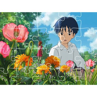 Combo SỈ 6 tranh ghép A5 Ghibli TooYoo TG0089