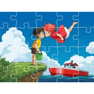 Combo SỈ 6 tranh ghép A5 Ghibli TooYoo TG0089