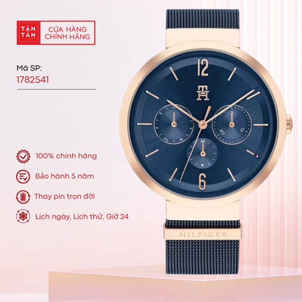 Đồng Hồ Nữ Tommy Hilfiger Lidia 1782541 Quartz 40mm - Đồng Hồ Tân Tân