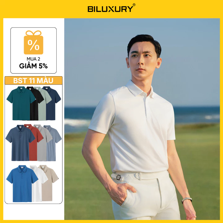 [GIÁ TỪ 169K] Áo Polo Nam "Aircool Polo" Biluxury 8APCB428 Form dáng thể thao thoáng mát